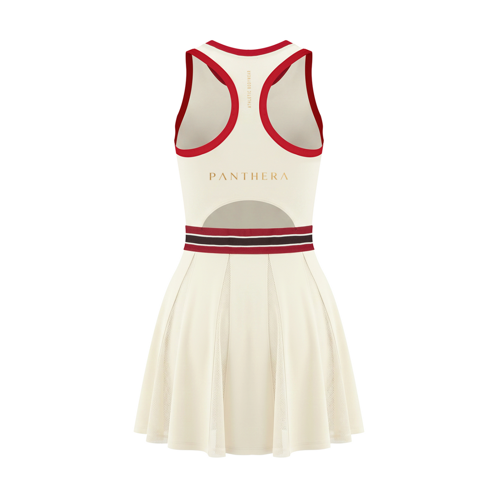 Robe sans manches Contraste