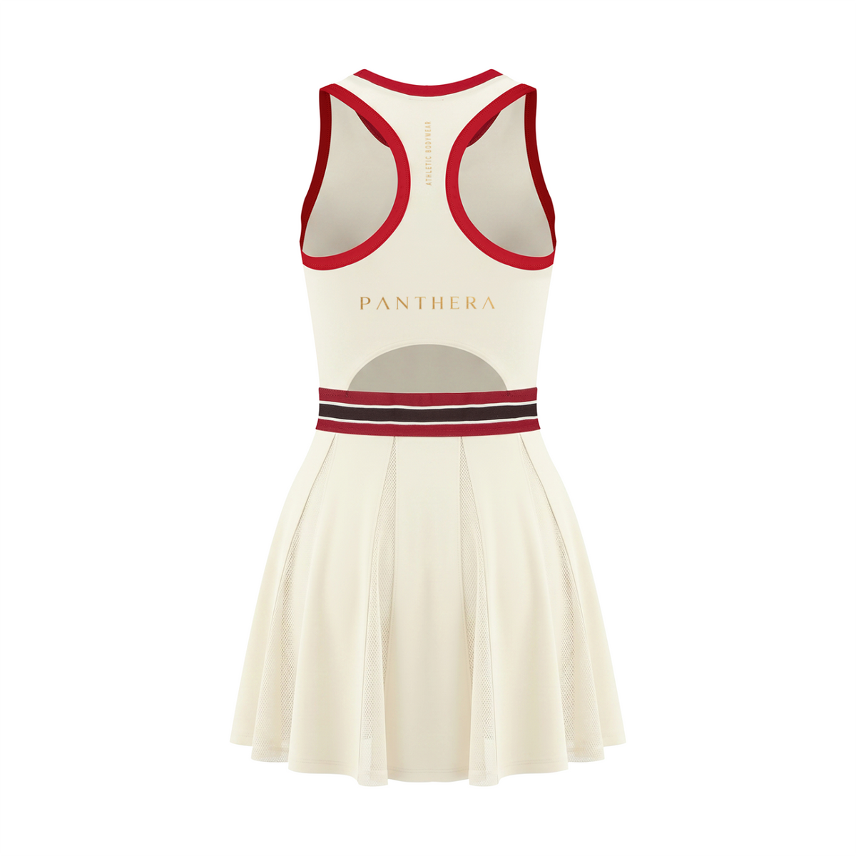 Robe sans manches Contraste