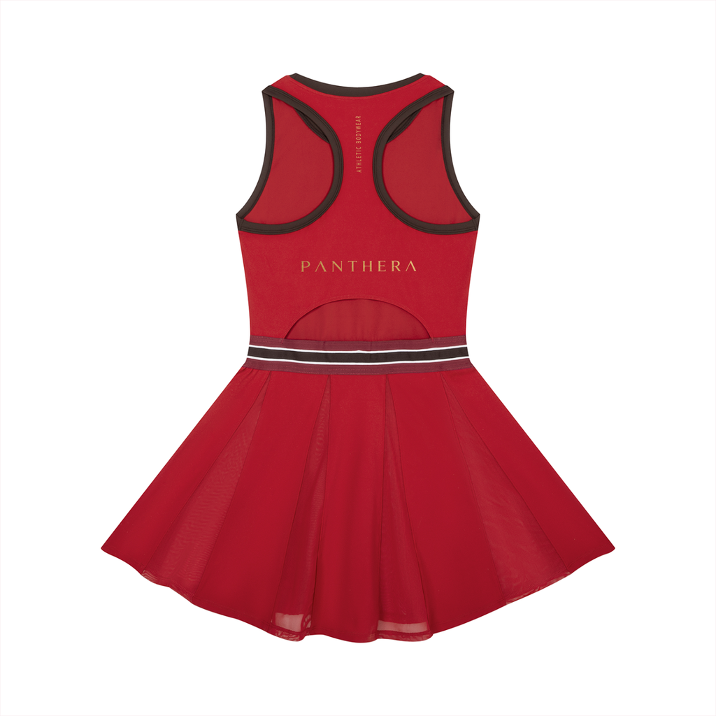 Robe sans manches Contraste