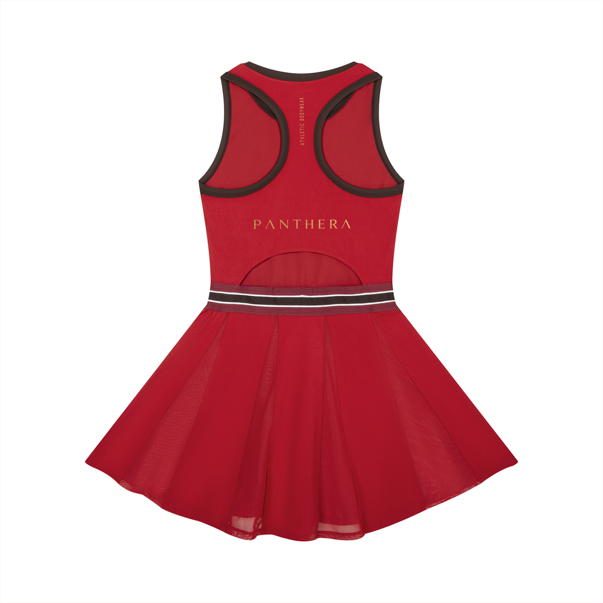 Robe sans manches Contraste