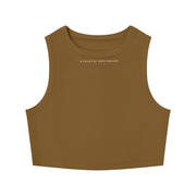 Women's Tight Crewneck Crop Tank Top