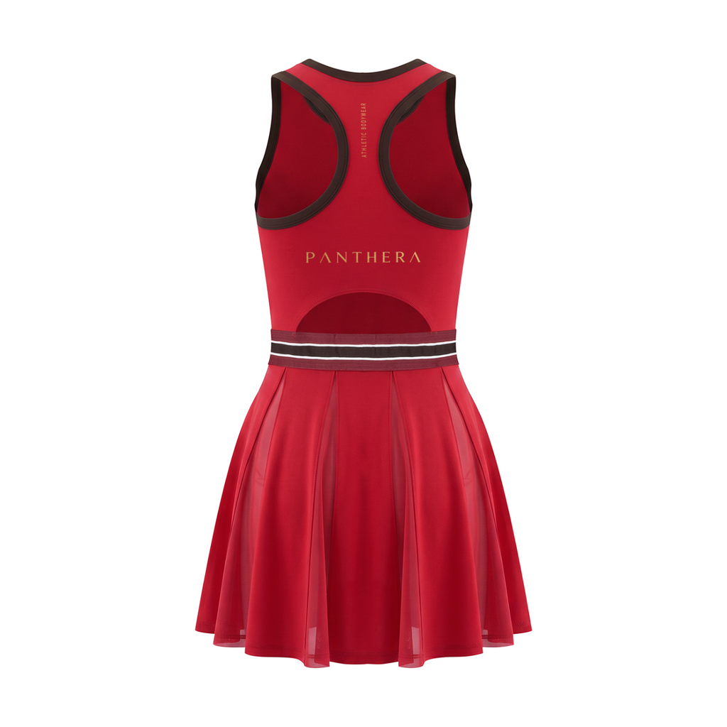Robe sans manches Contraste