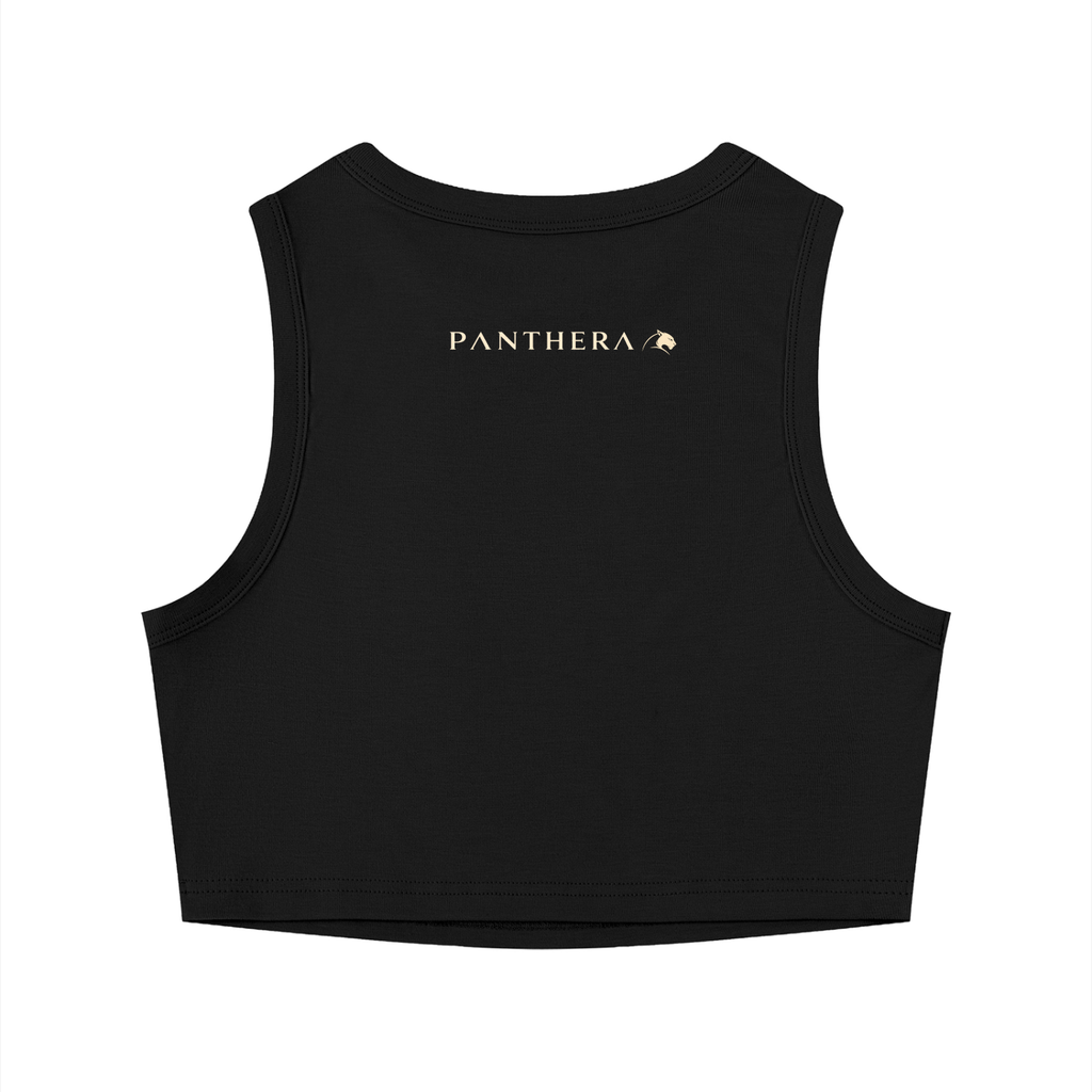 Women's Tight Crewneck Crop Tank Top