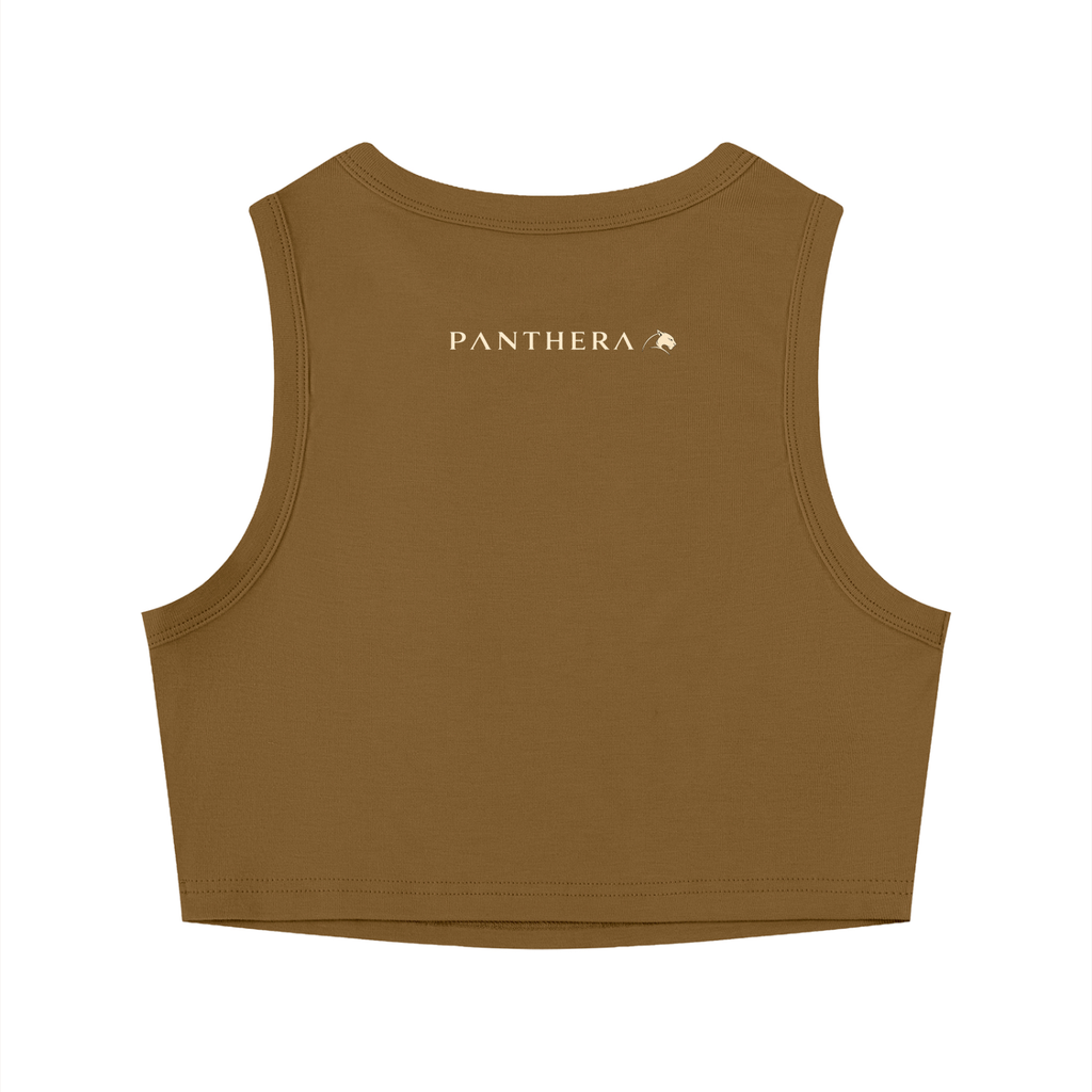 Women's Tight Crewneck Crop Tank Top