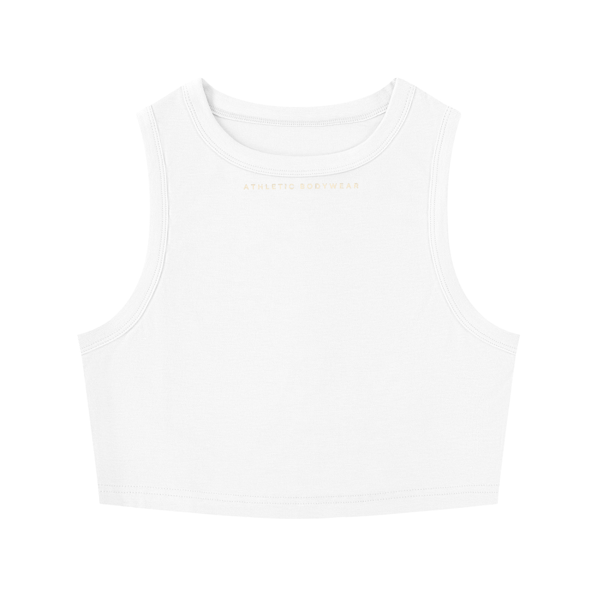 Women's Tight Crewneck Crop Tank Top